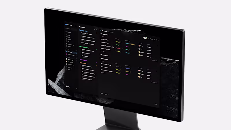 Cover image for Concept work - A task manager built for thinkers and doers.