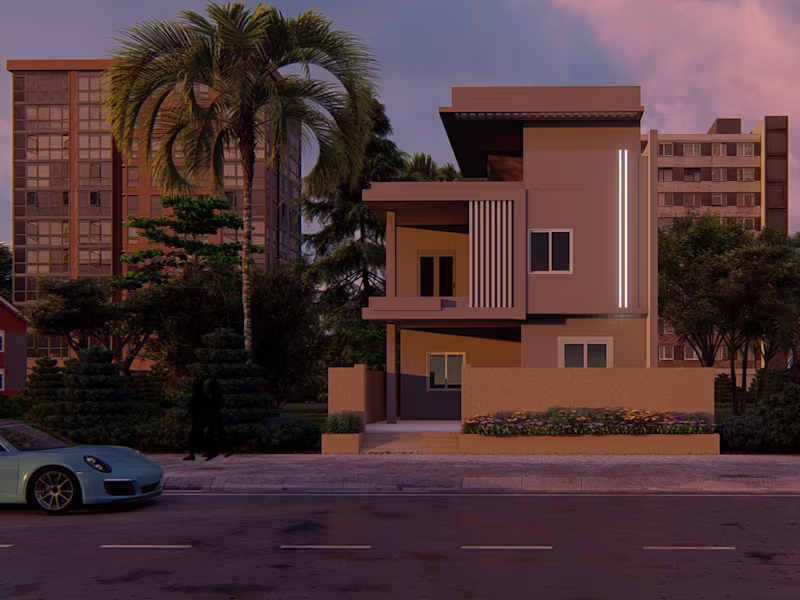 Cover image for Realistic 3D Facade & Exterior Design