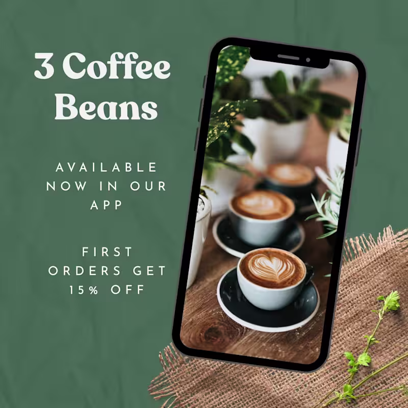 Cover image for 3 Coffee Beans work in progress