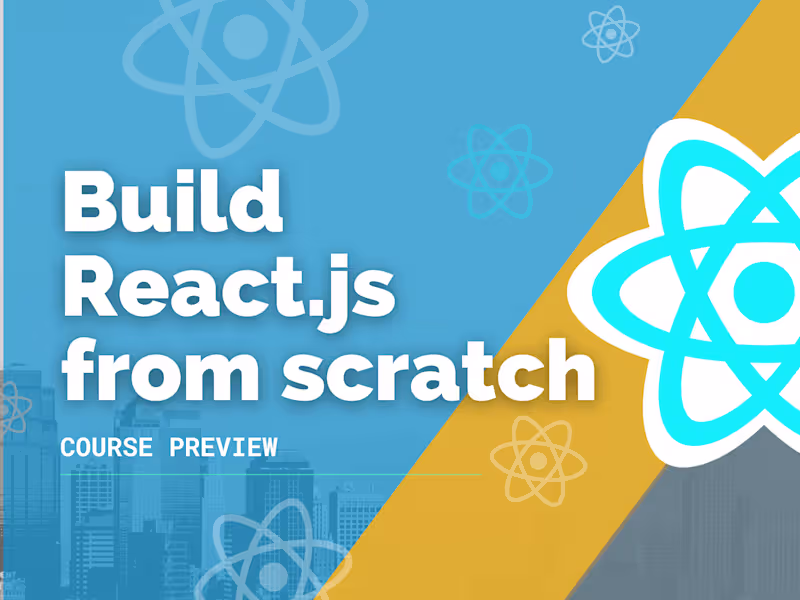 Cover image for Build React.js from Scratch