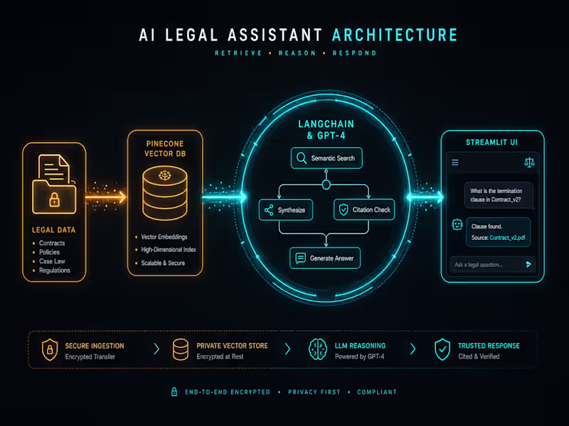 Cover image for The legal services firm required