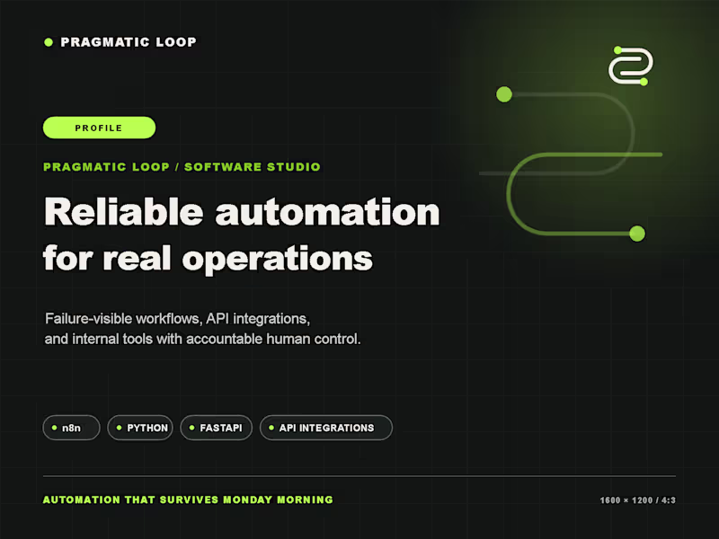 Cover image for Loopwatch - Observable Automation Operations Console