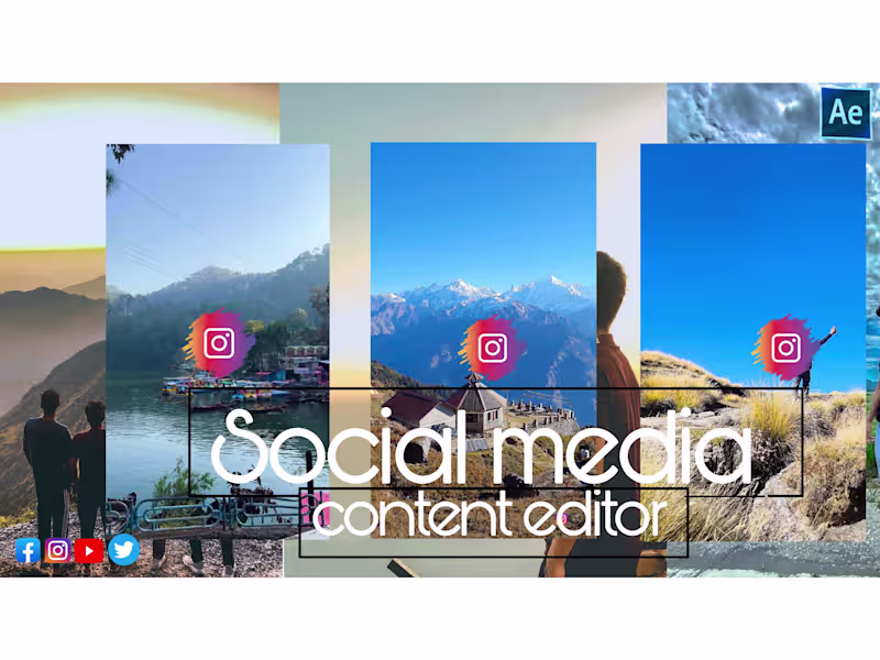 Cover image for SOCIAL MEDIA CONTENT EDITOR