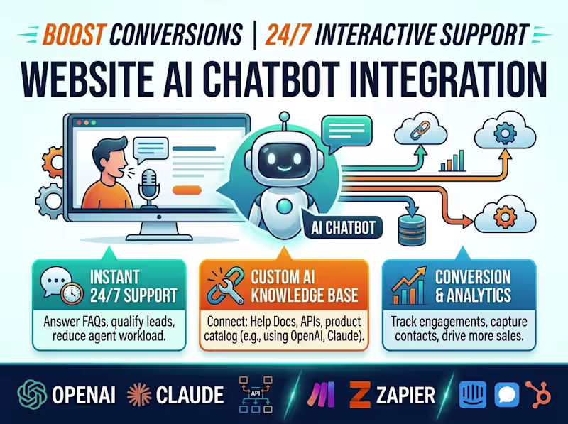 Cover image for AI Chatbot For Website