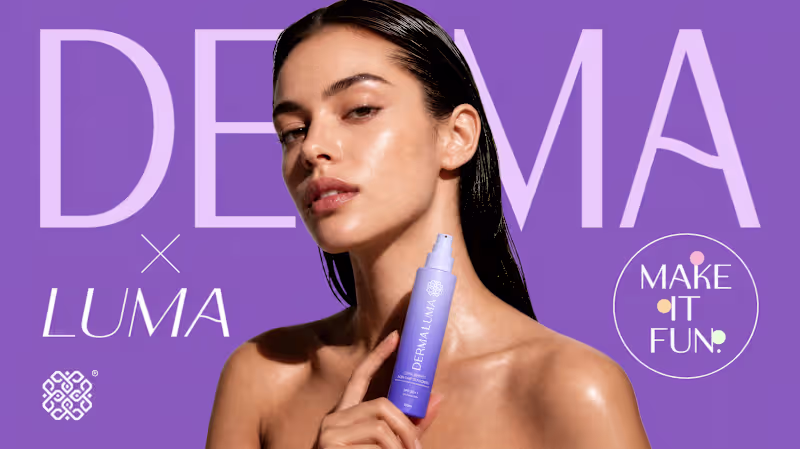 Cover image for ✨ Introducing DERMA LUMA —