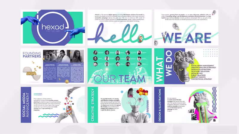 Cover image for Advertising Company Profile/ Pitch Deck
