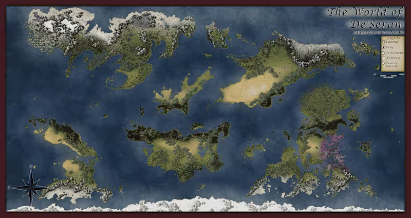 Cover image for Creating my largest map to date.