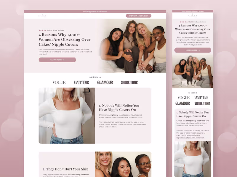 Cover image for Listicle Design for Cakes Body