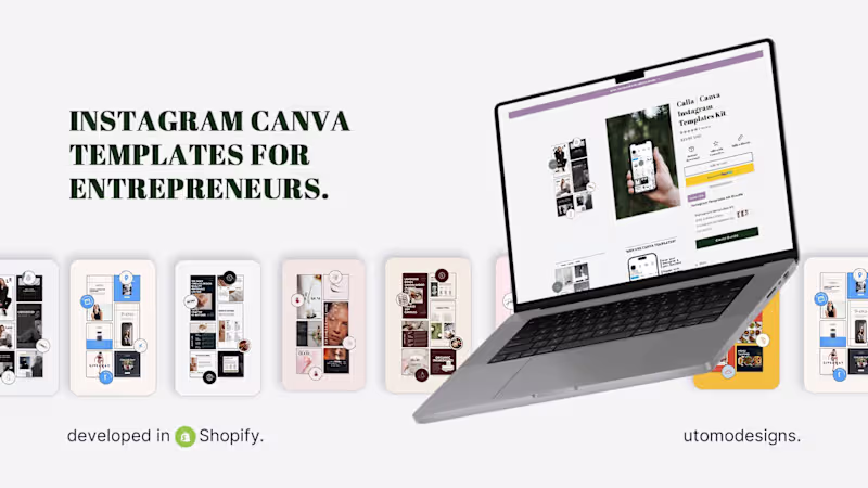 Cover image for E-commerce Website Design & Shopify Web Development