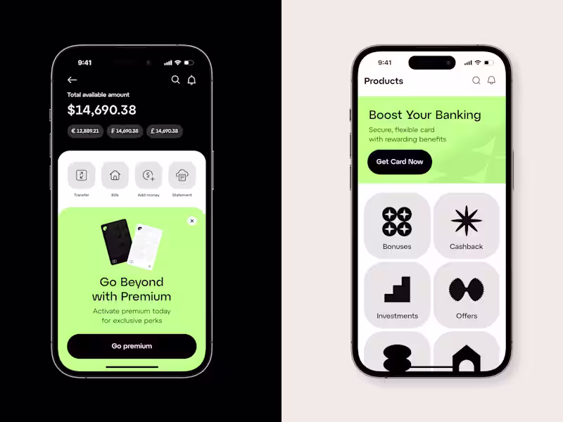Cover image for Mobile App UX/UI Design