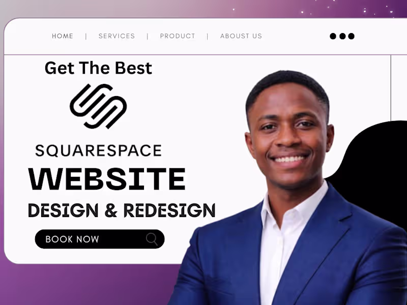 Cover image for Squarespace Website Design & Development for Businesses