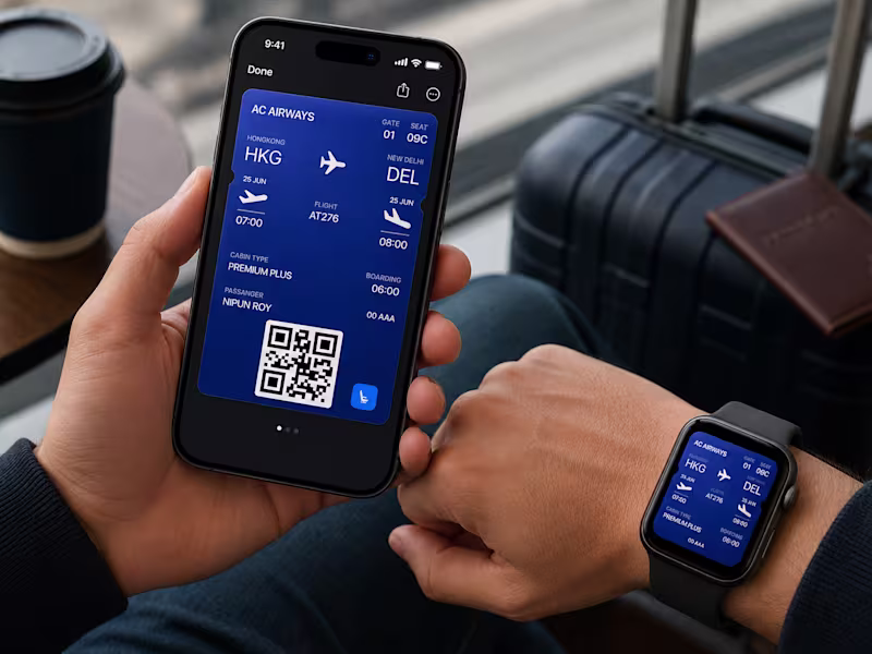 Cover image for AC Airways Digital Boarding Pass