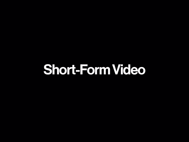 Cover image for Short-Form Video 