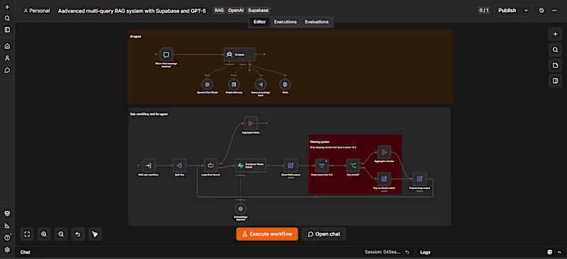 Cover image for Advanced Multi-Query RAG System with Supabase & OpenAI