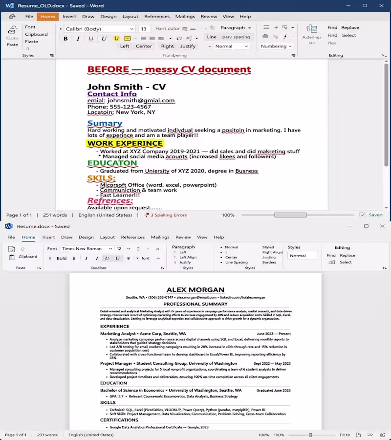 Cover image for 📄 Your CV should present