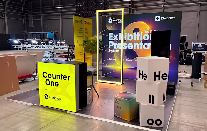 Cover image for Open Exhibition Stand Design —