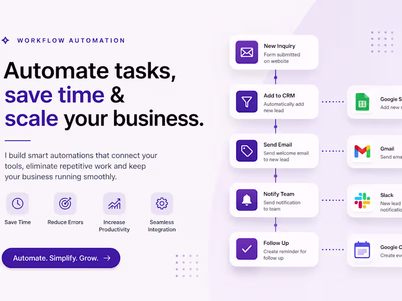 Cover image for Smart automation that connects your