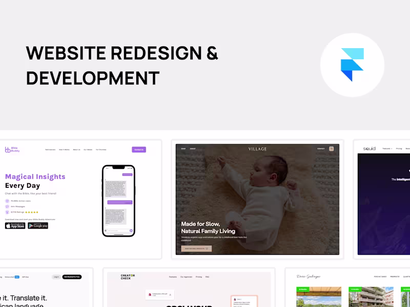 Cover image for Website Redesign & Development | Framer