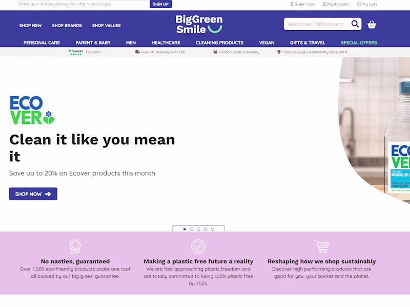 Cover image for Blog Content for Big Green Smile