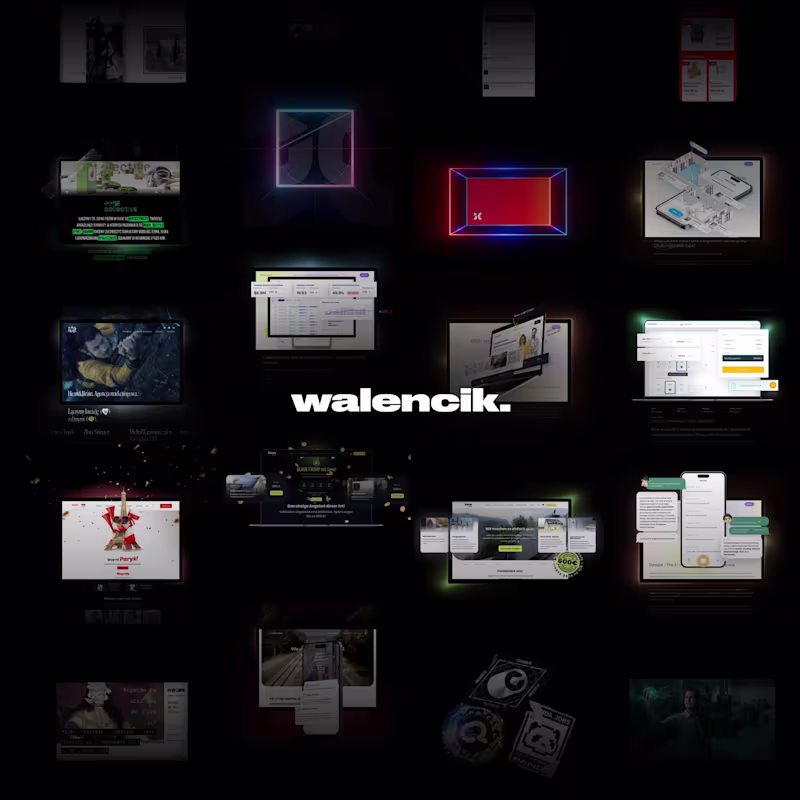 Cover image for walencik.org | Portfolio