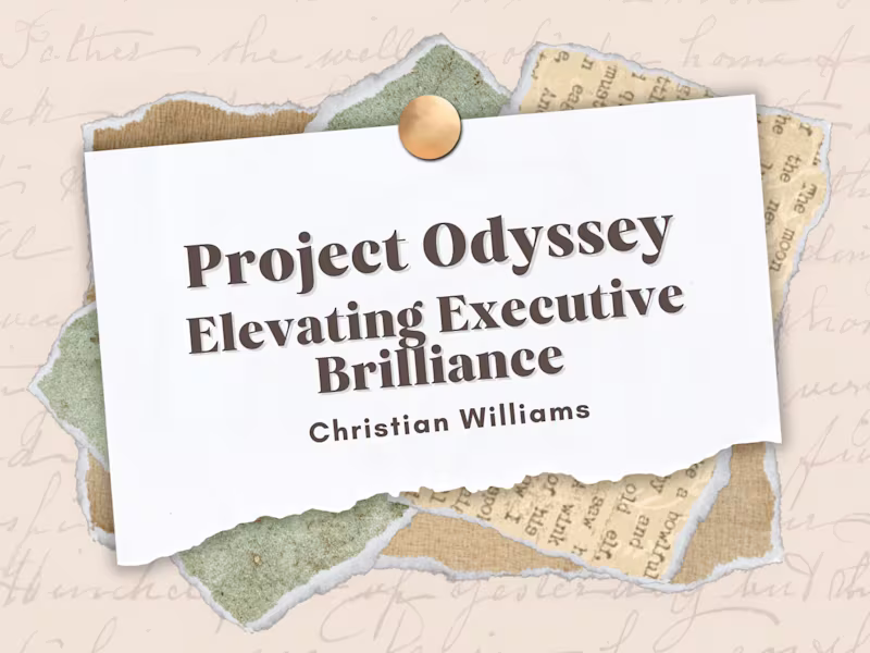 Cover image for Project Success Story: Redefining Executive Excellence 🌟