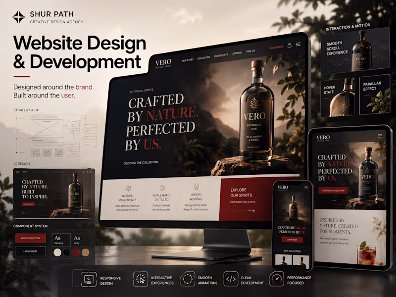 Cover image for Website Design & Development