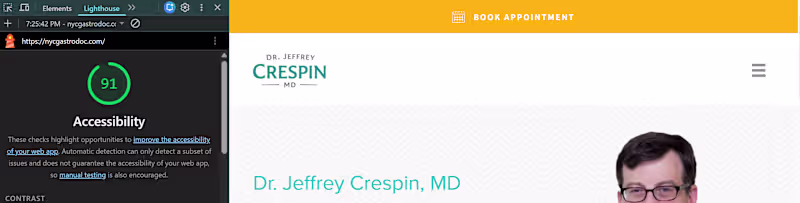 Cover image for Dr. Jeffrey Crespin, MD: Engineering