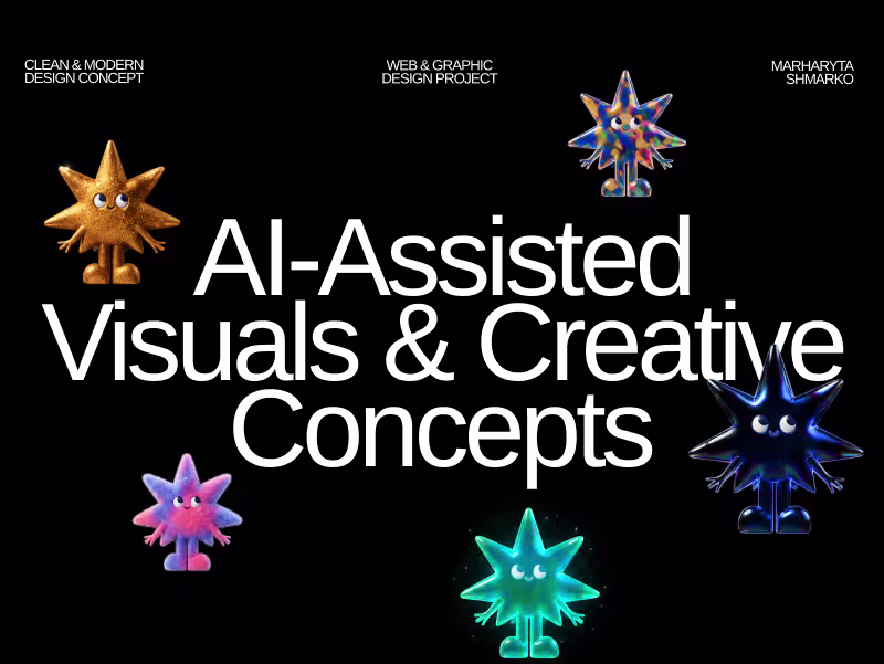 Cover image for AI-Assisted Visuals & Creative Concepts