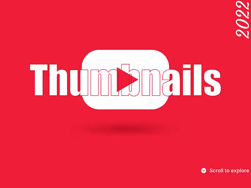 Cover image for Youtube Thumbnails