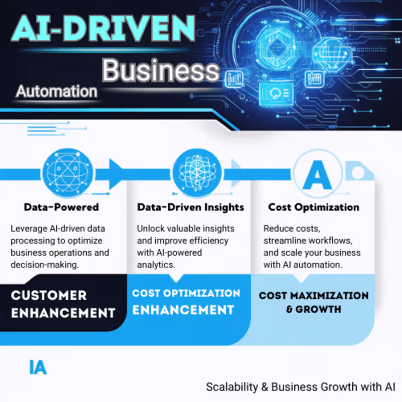 Cover image for AI-Driven Business Automation Design
