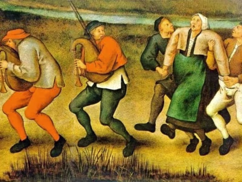 Cover image for When Dancing Became Deadly: The Dancing Plague of 1518
