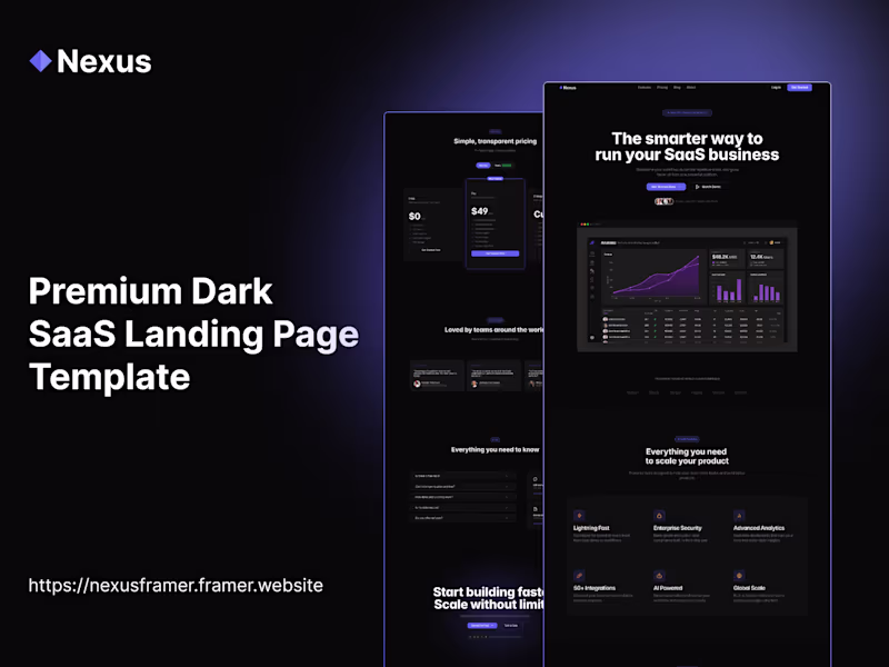 Cover image for Nexus Pro - Premium SaaS