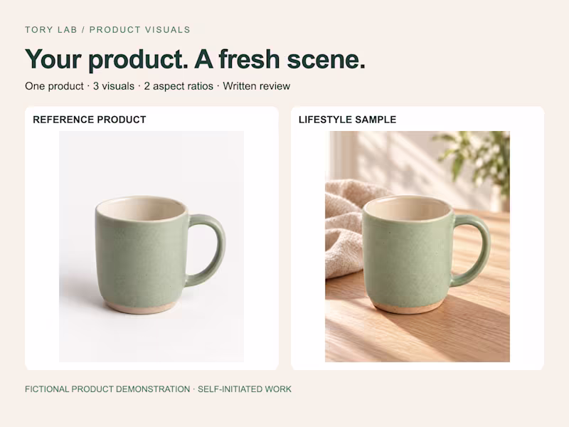 Cover image for Create three product visuals for your next launch