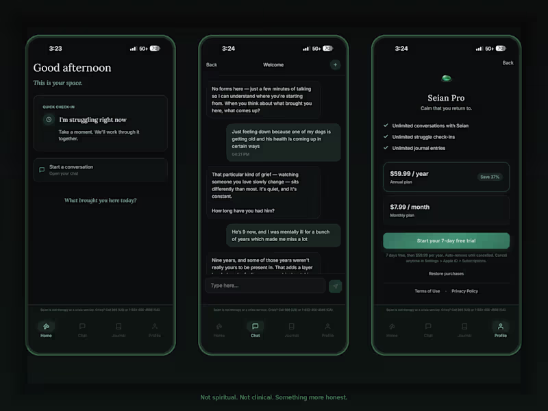 Cover image for Philosophy-rooted AI wellness companion for