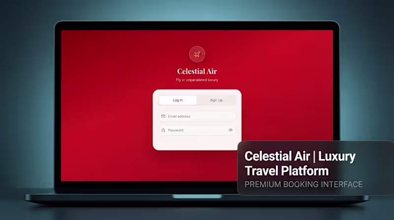 Cover image for Celestial Air — Luxury Travel Platform & Premium Booking Int...