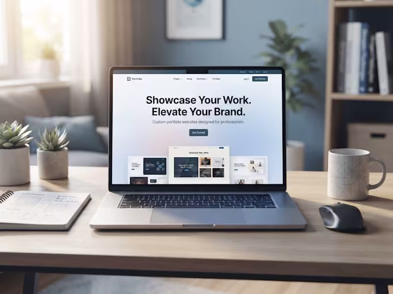 Cover image for I will build a modern, professional portfolio website