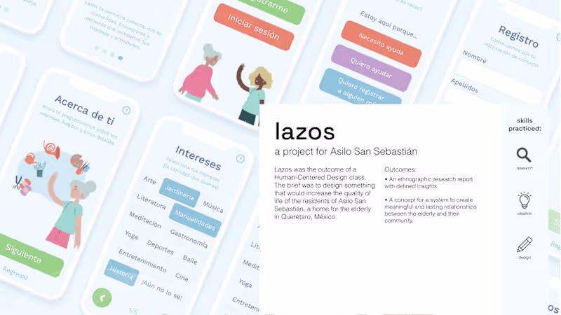 Cover image for Mobile User-centered Design for Asilo San Sebastián