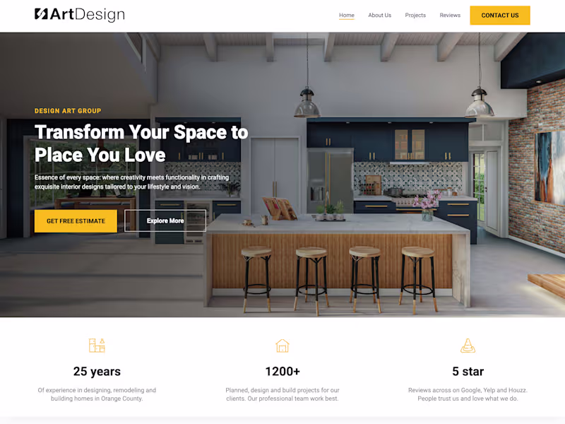 Cover image for Semi-Custom Business Website 
