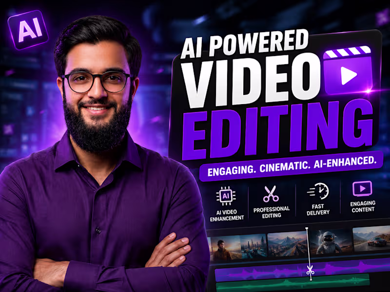 Cover image for AI Video Editing | Cinematic & AI-Powered Videos