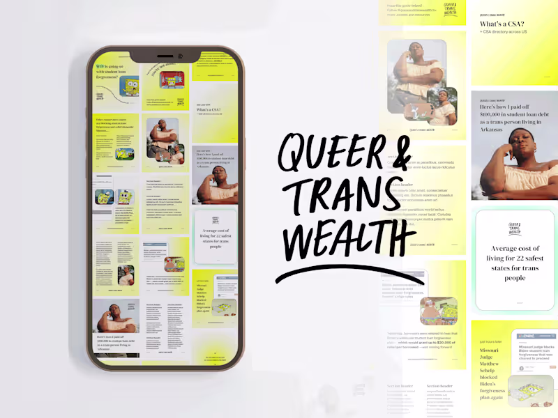Cover image for Branding & Social Templating for Queer & Trans Wealth