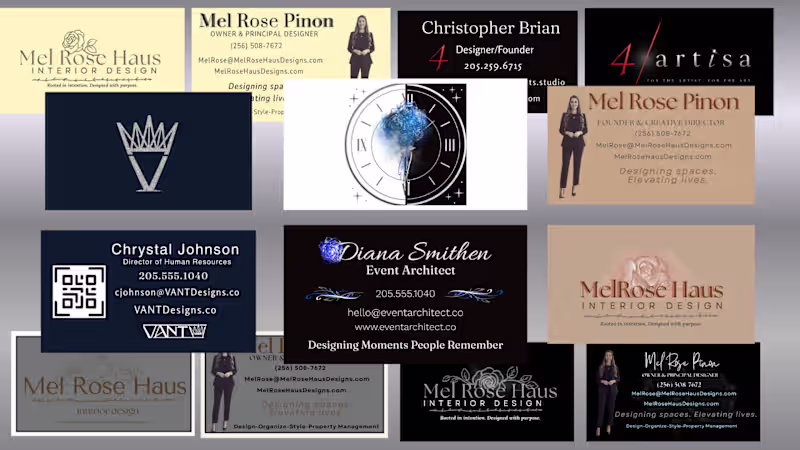 Cover image for Business Card & Brand Collateral Design