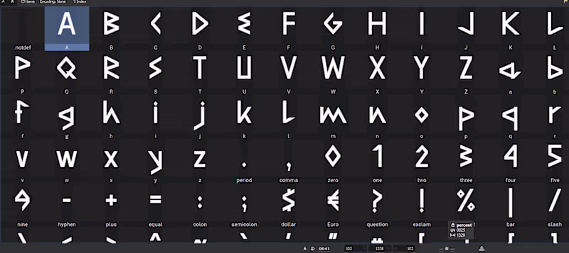 Cover image for Create a Runic style Font