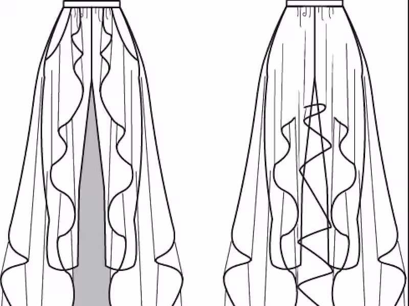 Cover image for 70's Capri Skirt