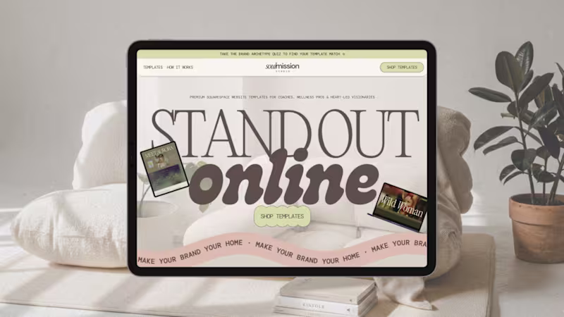 Cover image for Soul Mission Studio Branding & Website
