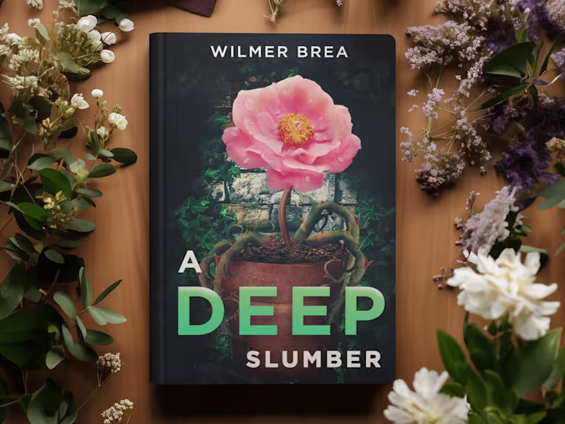 Cover image for Book Cover Design for A Deep Slumber