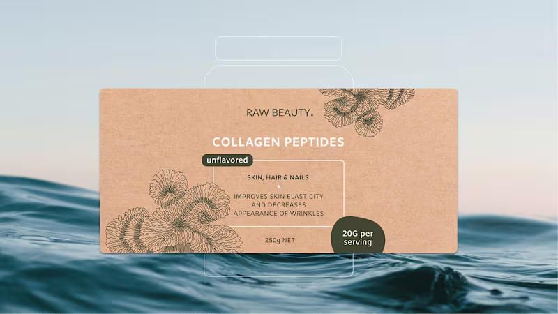 Cover image for Packaging design for Raw Veauty :: Behance