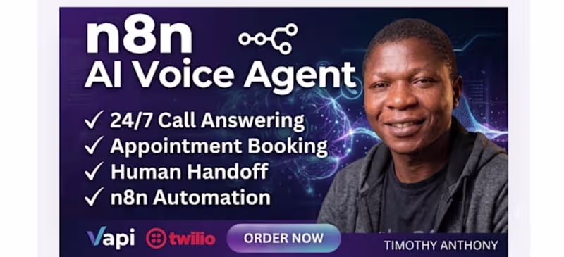 Cover image for AI Voice Agent for Call Handling and Appointment Booking