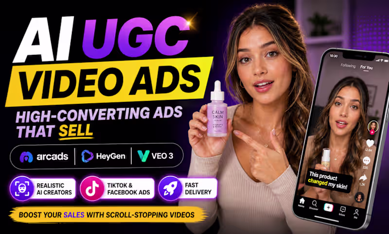 Cover image for Ai UGC Product Video