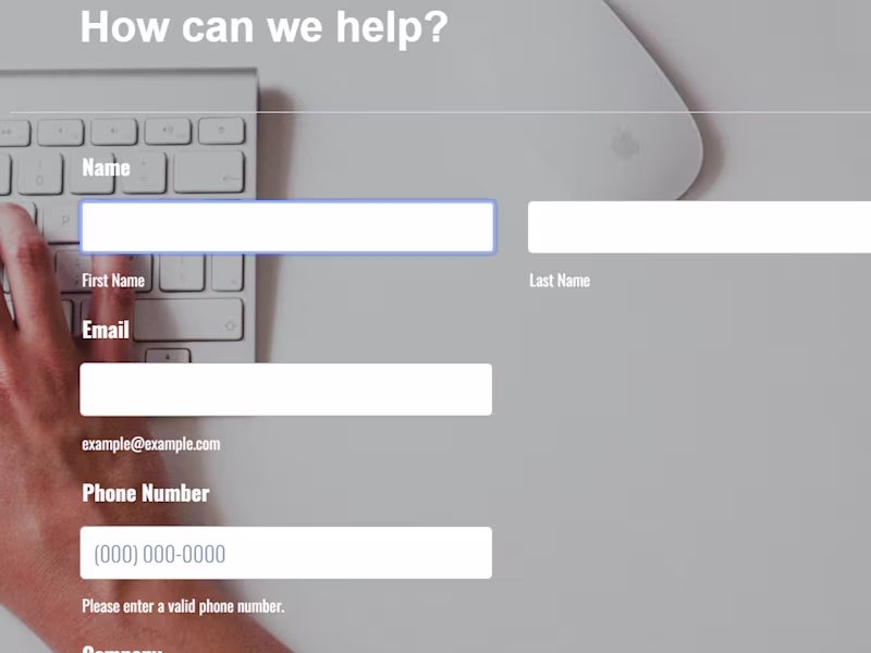 Cover image for created a form that sends