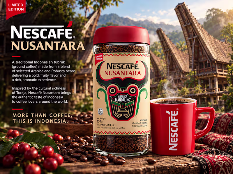 Cover image for NESCAFÉ Nusantara's Toraja-Inspired Packaging Design